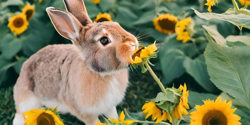 Can Rabbits Eat Sunflower Leaves